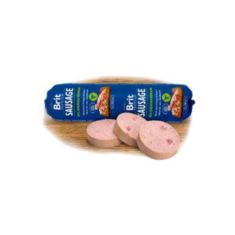 Brit Sausage Chicken & Venison 800 g