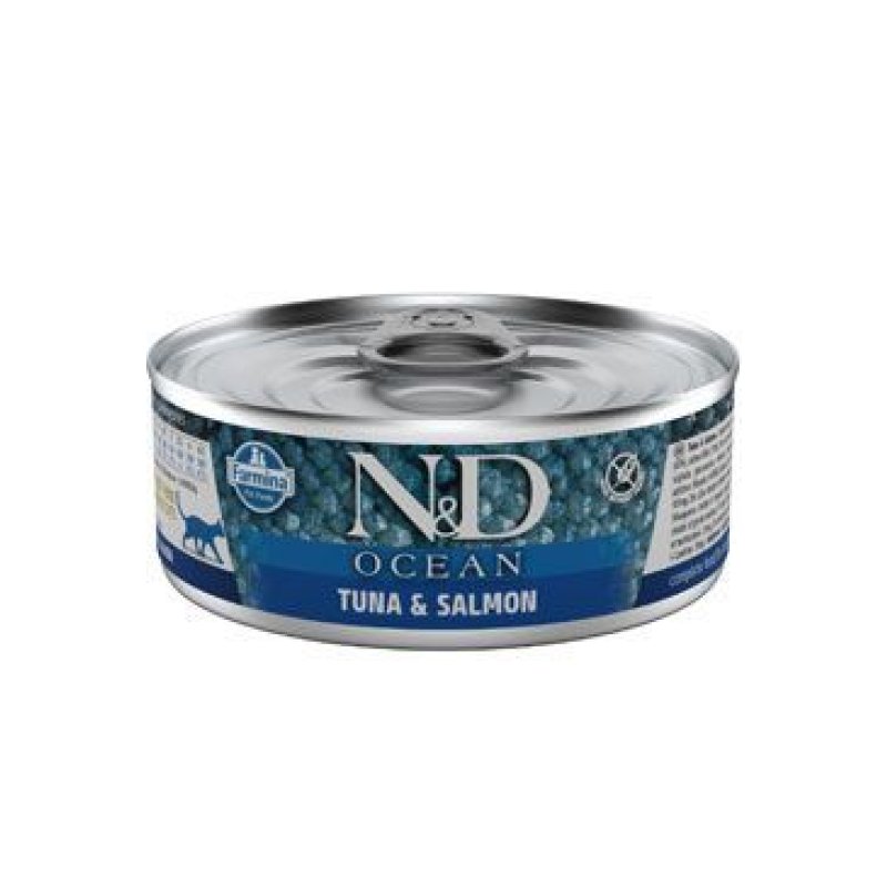 N&D CAT OCEAN Adult Tuna & Salmon 70 g