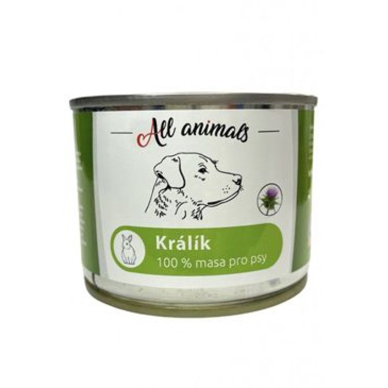 All Animals DOG králík mletý 200 g