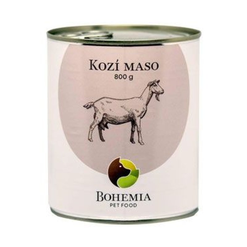 BOHEMIA Kozí maso ve vlastní šťávě 800 g