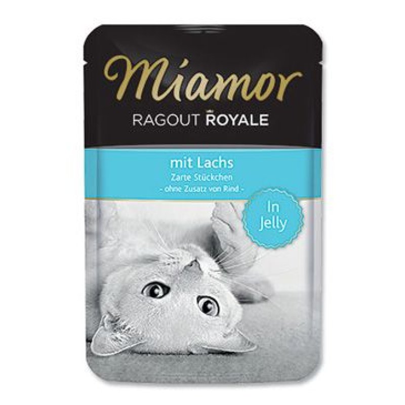 Miamor Cat Ragout kapsa losos v želé 100 g