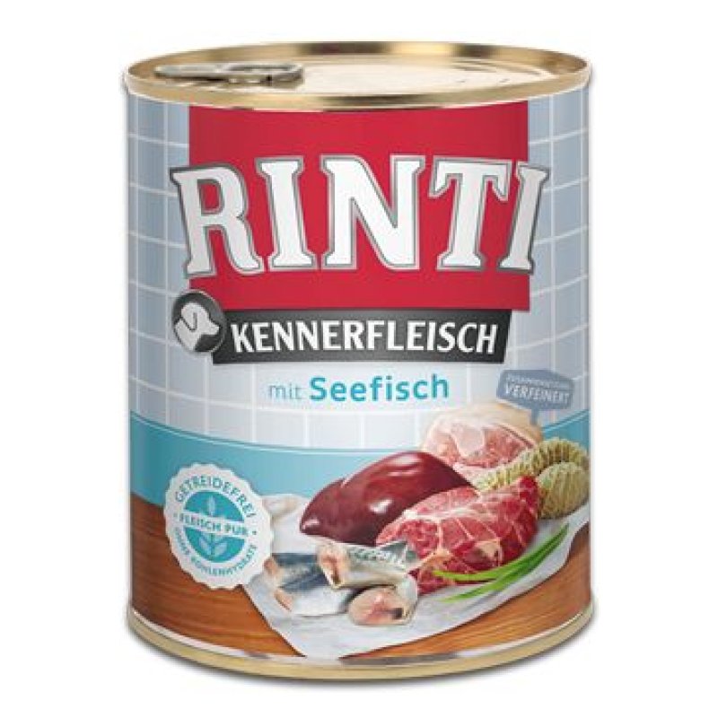 Rinti Dog Kennerfleisch konzerva mořská ryba 800 g