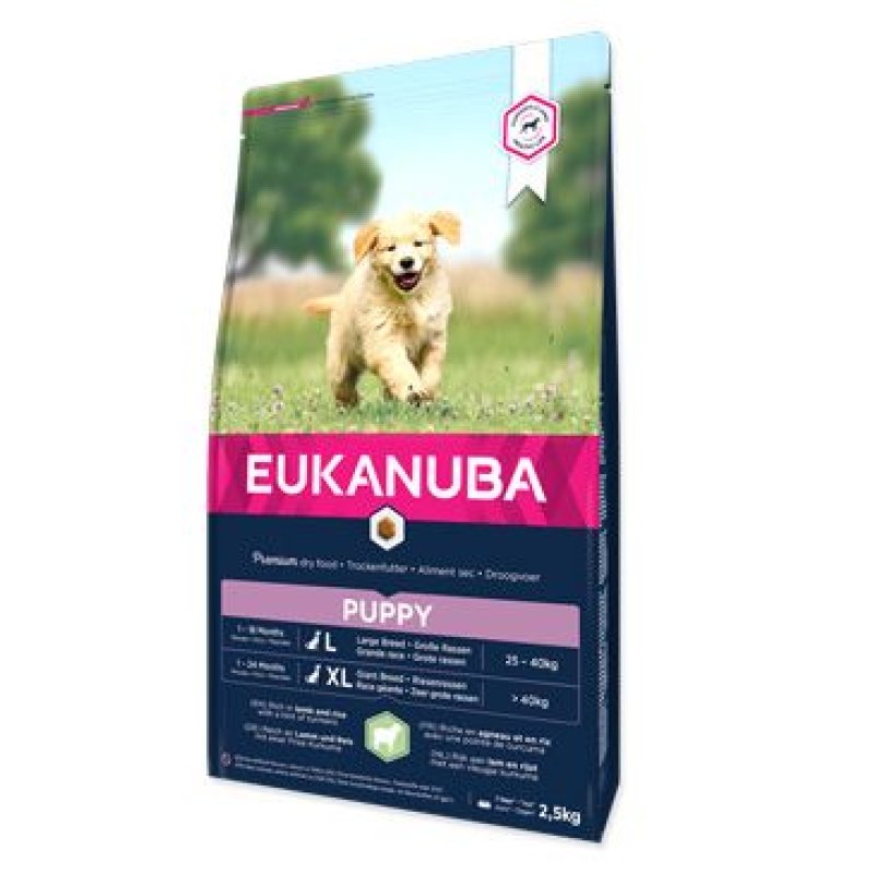 Eukanuba Dog Puppy Large & Giant Lamb & Rice 2,5 kg