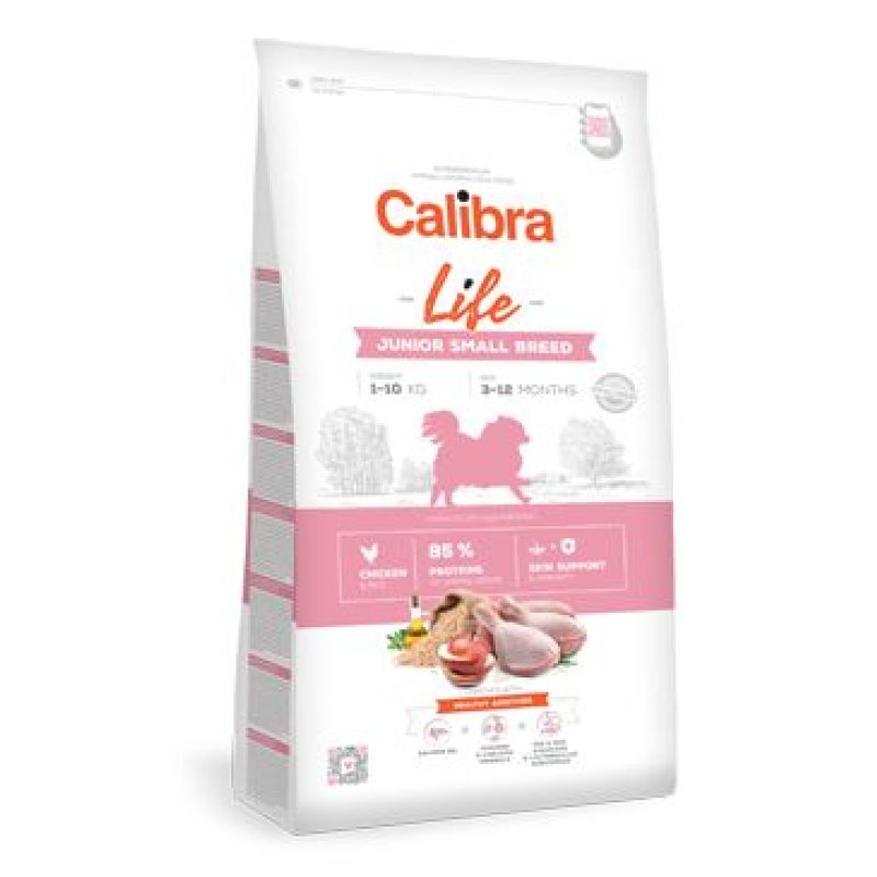 Calibra Dog Life Junior Small Breed Chicken 1,5 kg