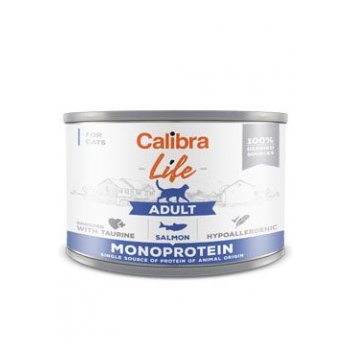 Calibra Cat Life konz. Adult Salmon 200 g