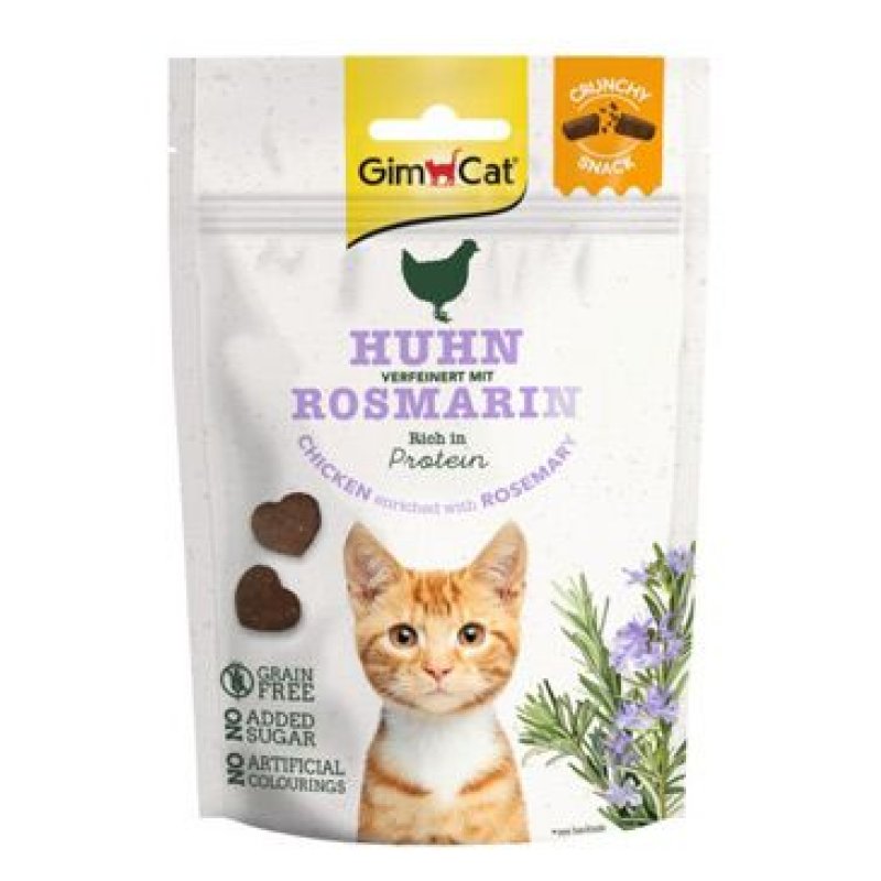 Gimcat CrunchySnacks kuře s rozmarýnem 50 g