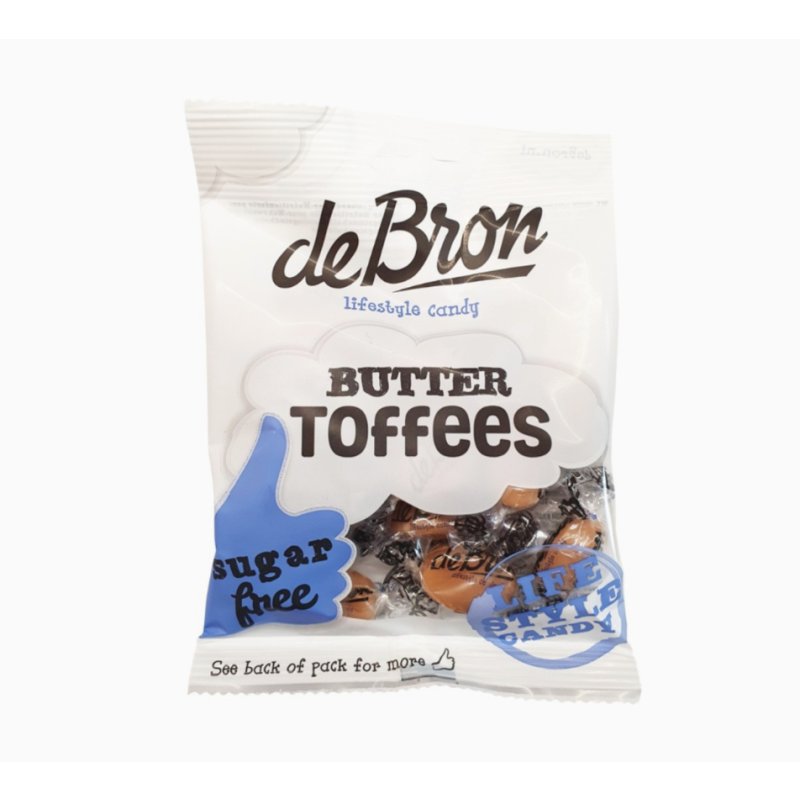 deBron Butter Toffees karamelky bez cukru 70 g