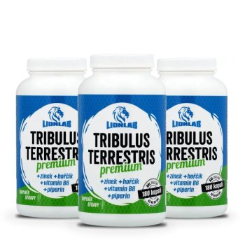 Lionlab Tribulus Terrestris Premium XXL 3 x 180 cps