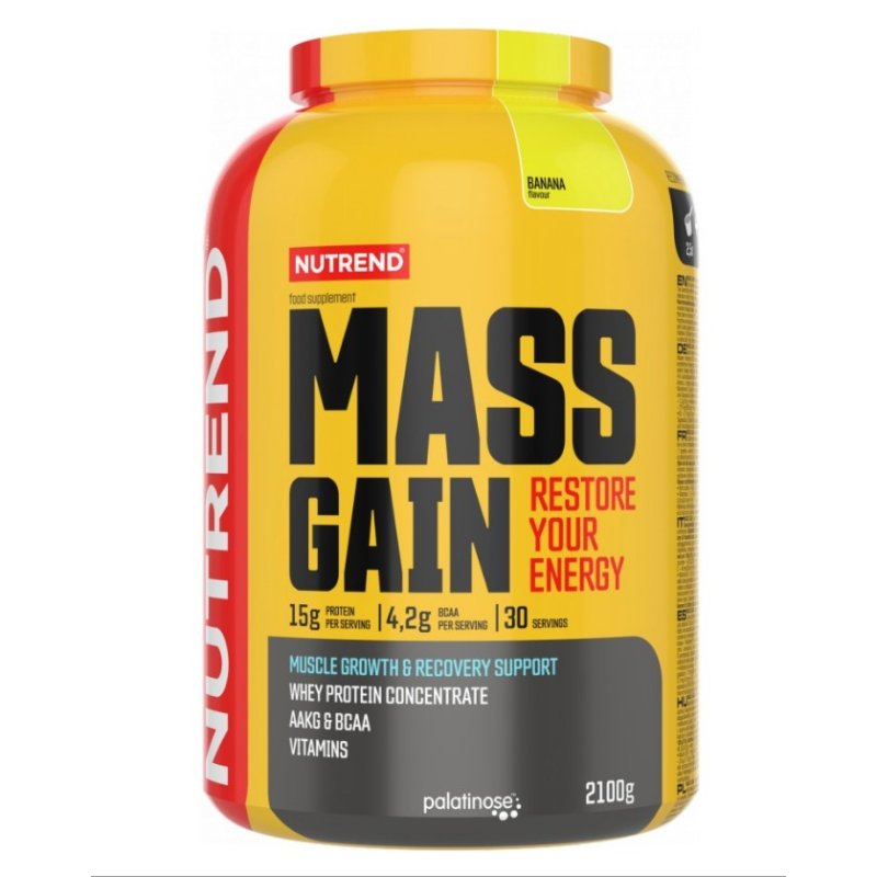 Nutrend Mass Gain - 2100 g, vanilka