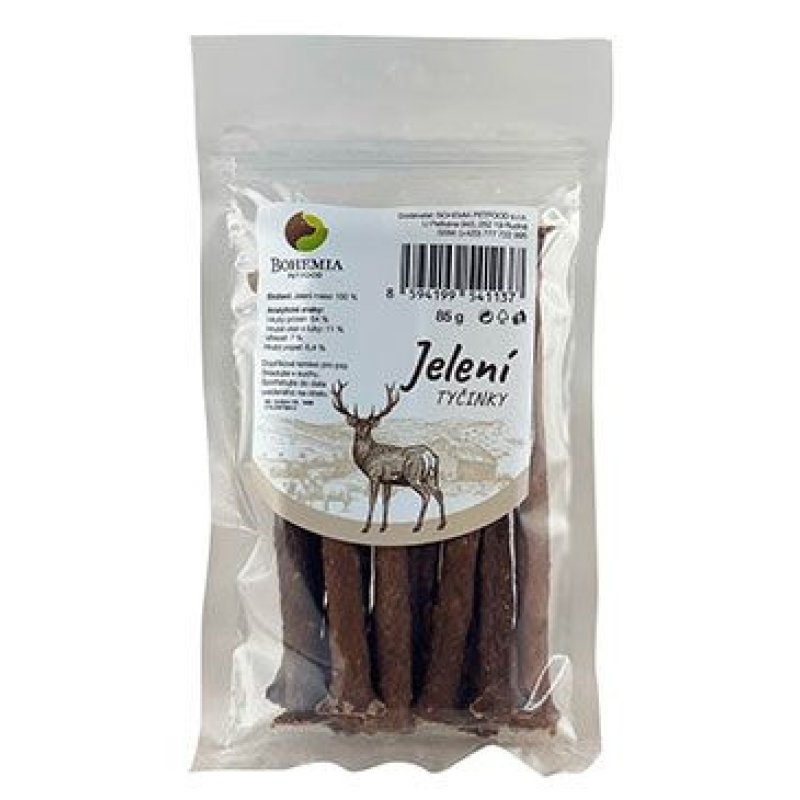 BOHEMIA TYČINKY Jelení 85 g