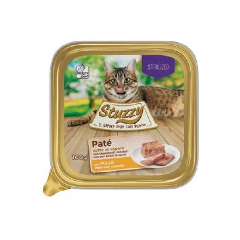 Stuzzy Cat vanička Adult Paté kuře 100 g