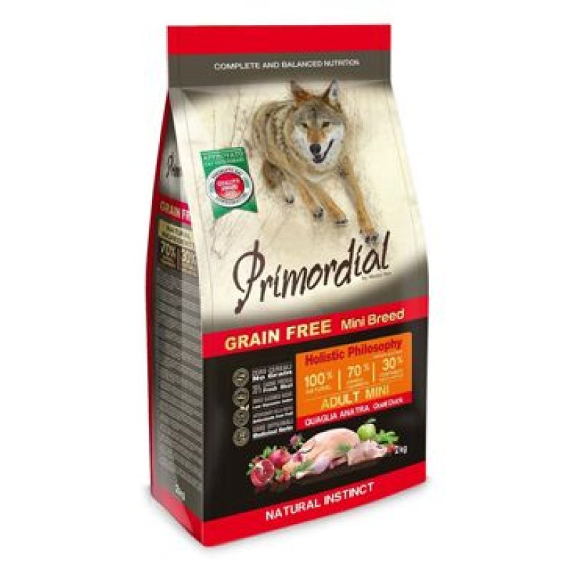 Primordial GF MINI Adult Quail&Duck 6 kg