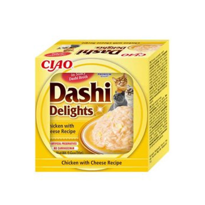 Churu Cat Dashi Delights Chicken with Cheese 70 g