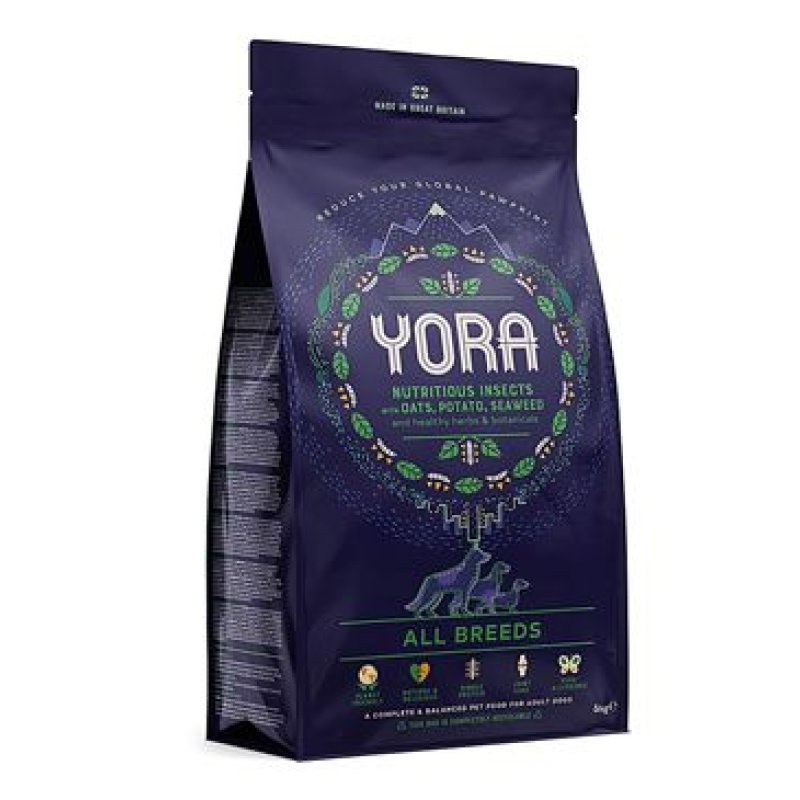 YORA Dog Adult granule z hmyzu All Breeds 6 kg