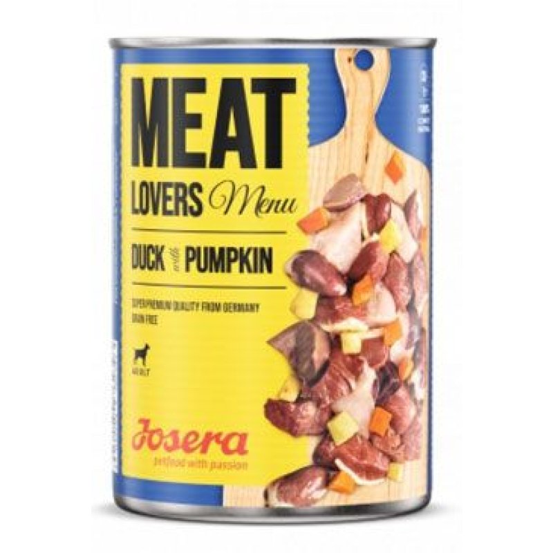 Josera Dog Meat Lovers Menu Duck with Pumpk. 400 g