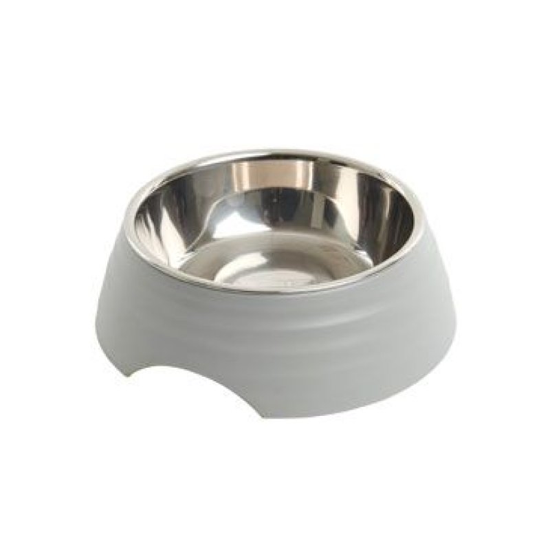 Miska melamin Frosted Ripple Bowl 350 ml šedá BUSTER