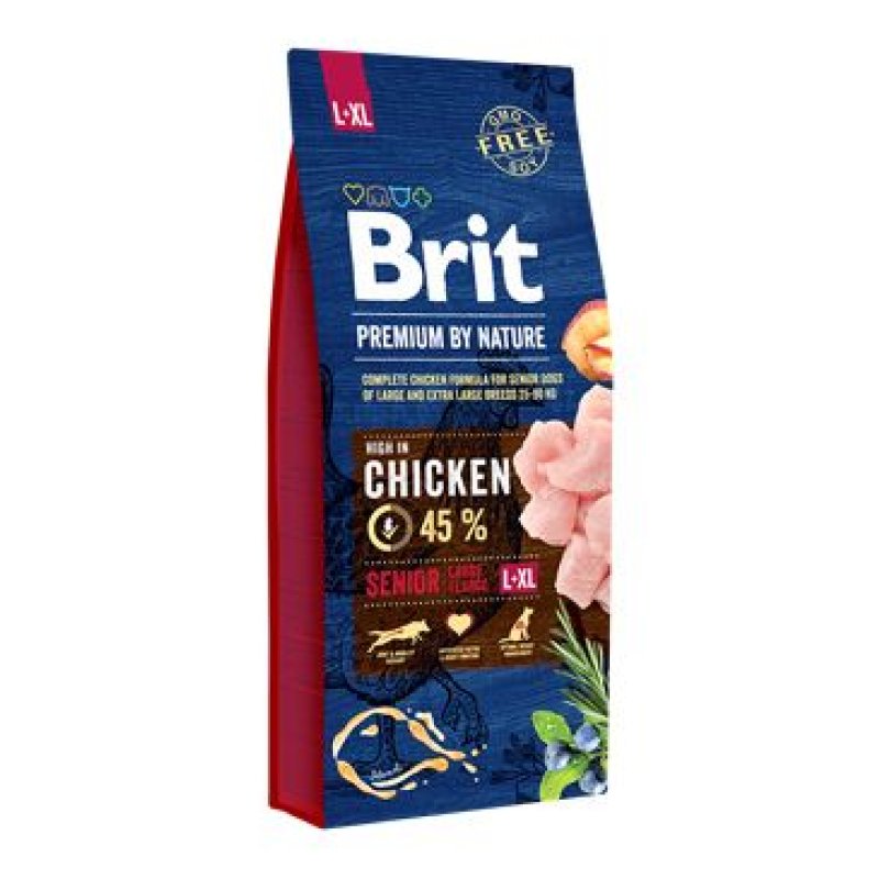 Brit Premium Dog by Nature Senior L+XL 15 kg