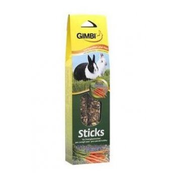 Gimbi Sticks králík bylinky+seno 2 ks