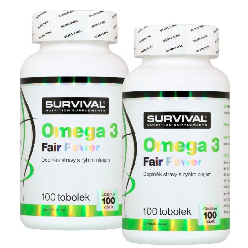 Survival Omega 3 Fair Power 2 x 100 tob