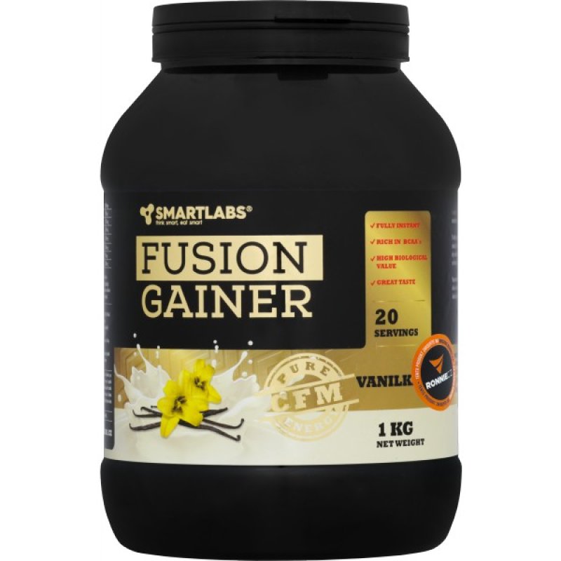 Smartlabs Fusion Gainer - 1000 g, vanilka