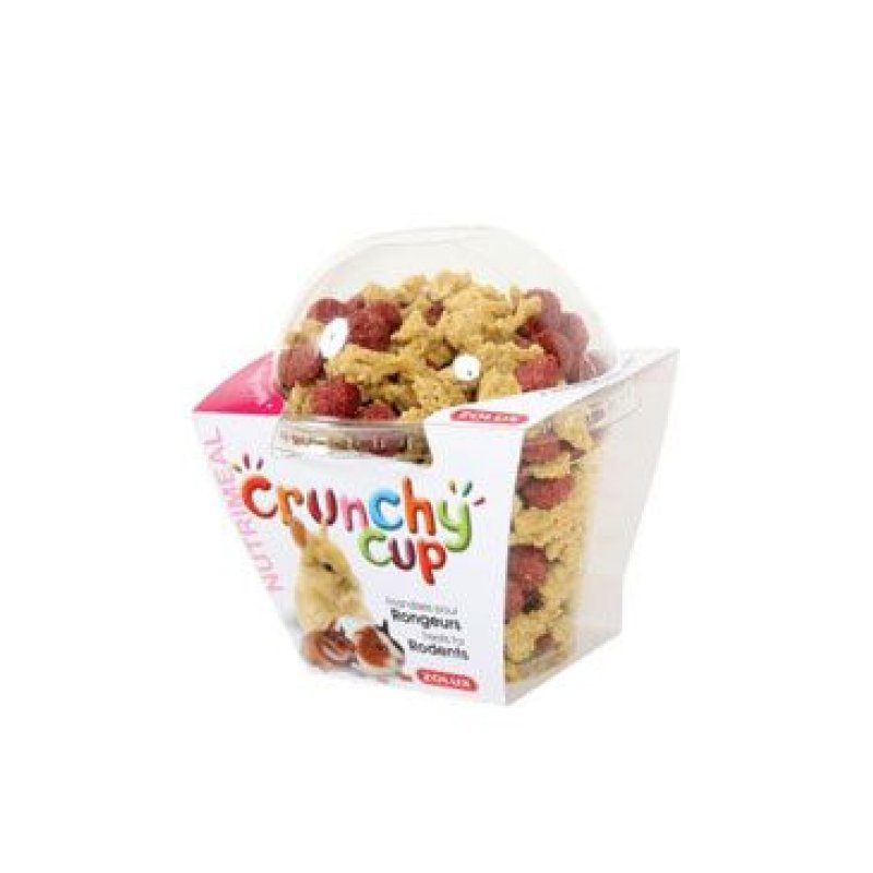 Zolux CRUNCHYCUP mrkev/řepa pro hlodavce 130 g