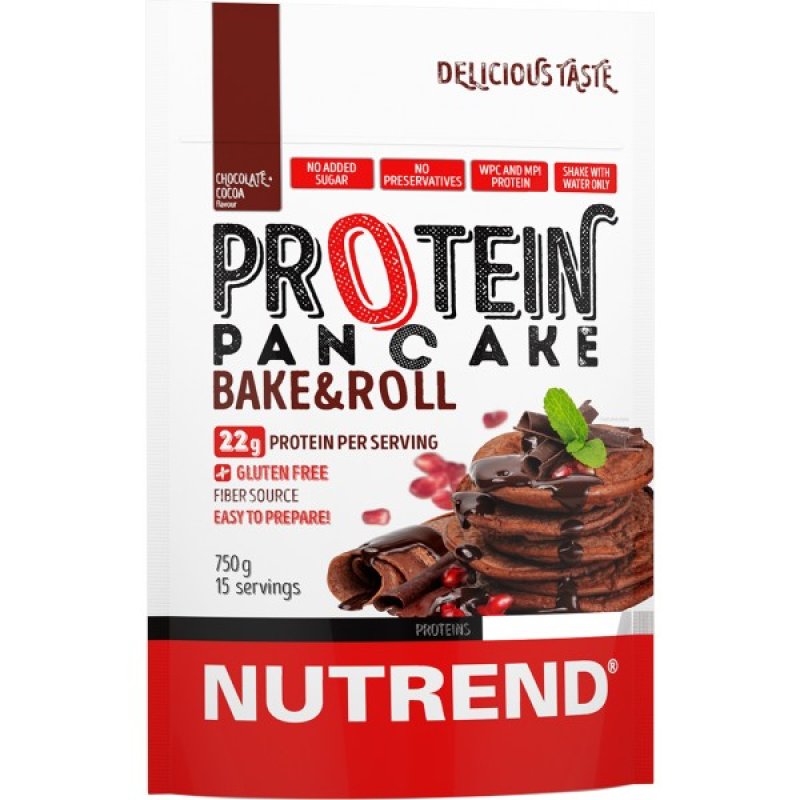 Nutrend Protein Pancake - 750 g, čoko-kakao