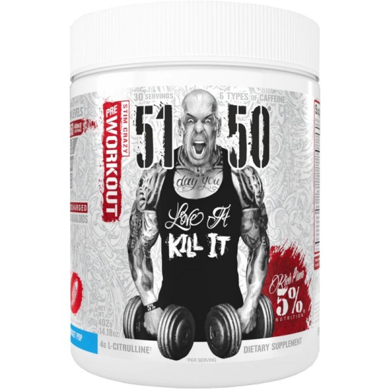 Rich Piana 5% Nutrition 5150 Pre-Workout - 372 g, tropické ovoce