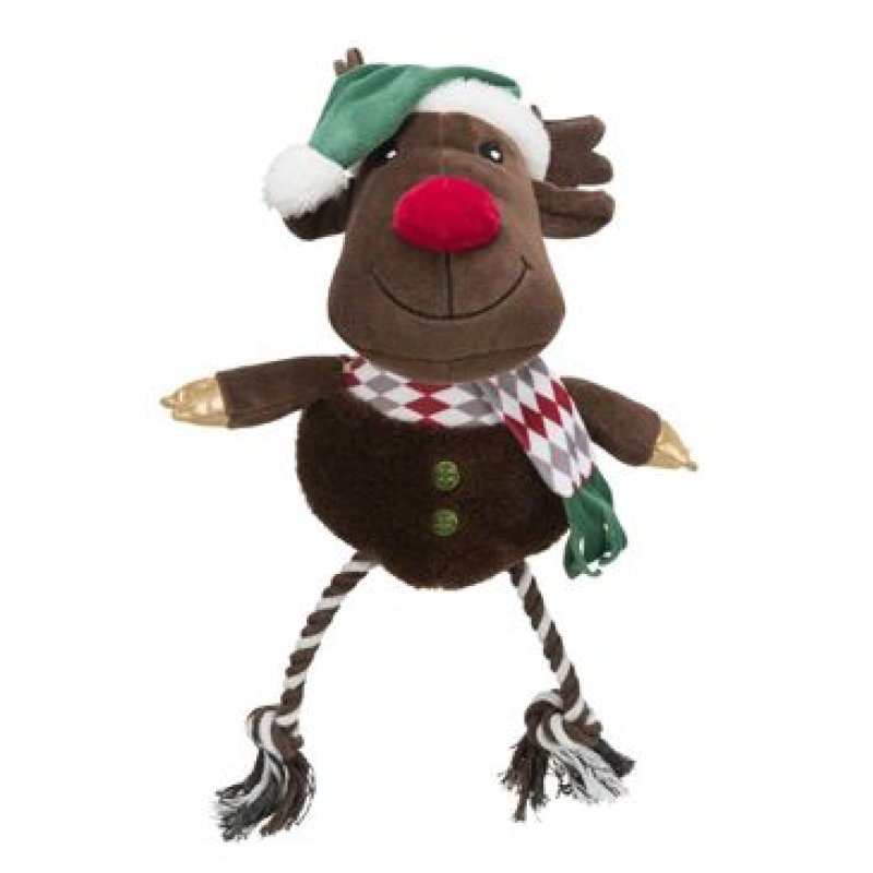 Trixie vánoční hračka pes Xmas REINDEER plyš/bavlna 49 cm