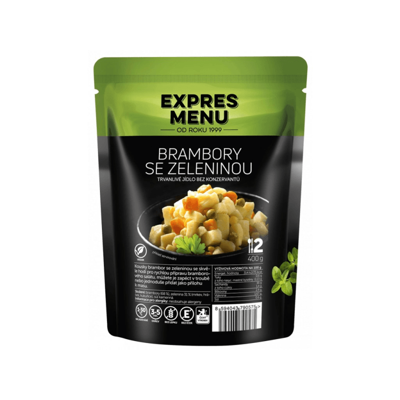 EXPRES MENU Brambory se zeleninou 400 g