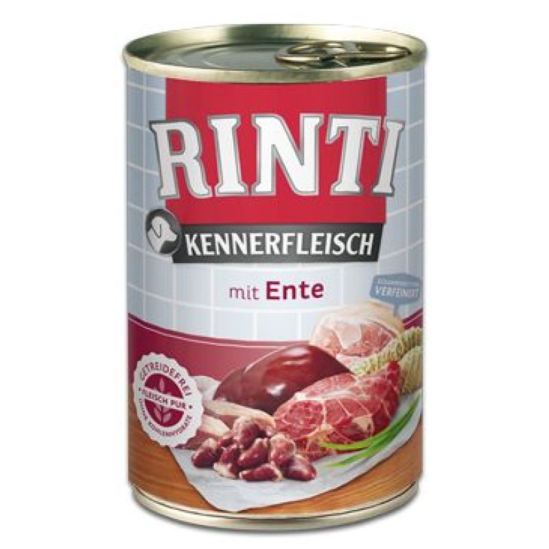 Rinti Dog Kennerfleisch kachní srdce 400 g