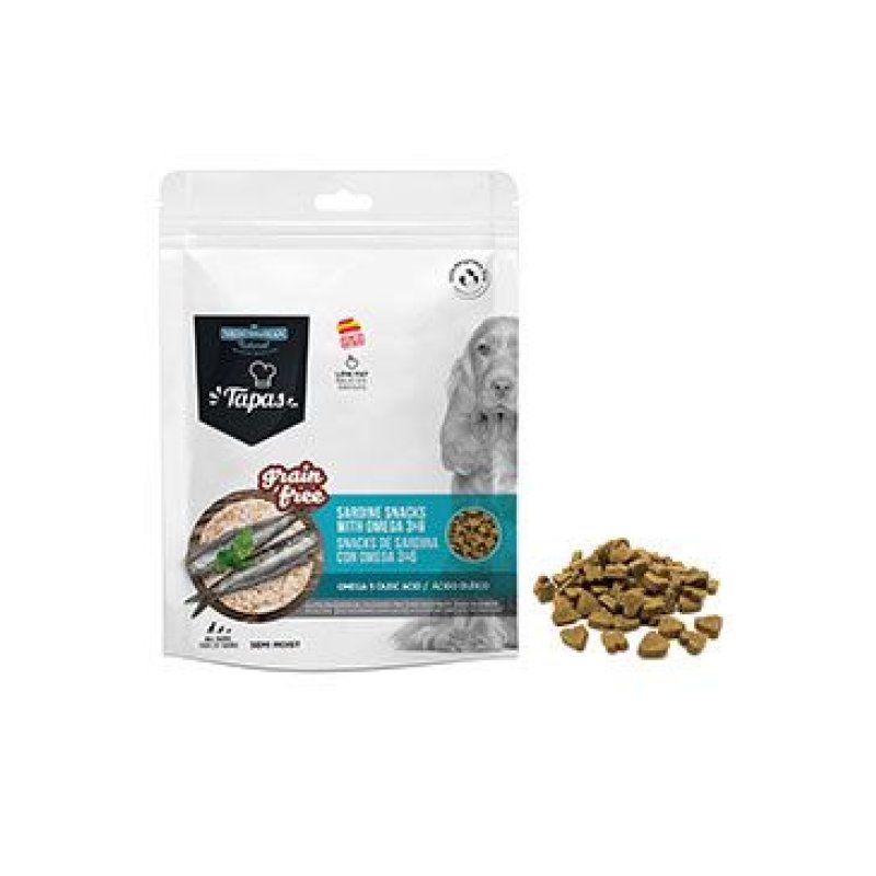 Tapas Gourmet Snack for dog Sardine with Omega3,6 150 g