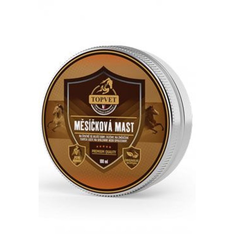 Měsíčková mast pro koně TOPVET 100 ml