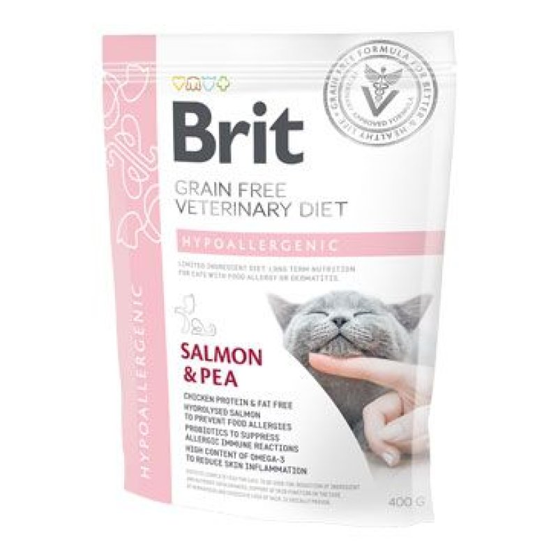 Brit VD Cat GF Hypoallergenic 400 g