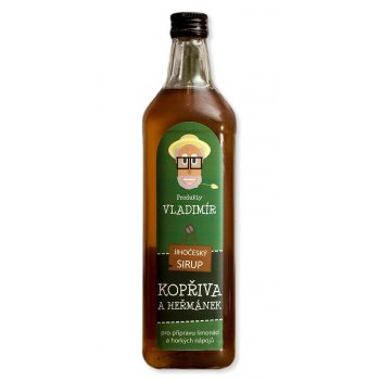 Přírodní sirup Kopřiva a Heřmánek 700 ml