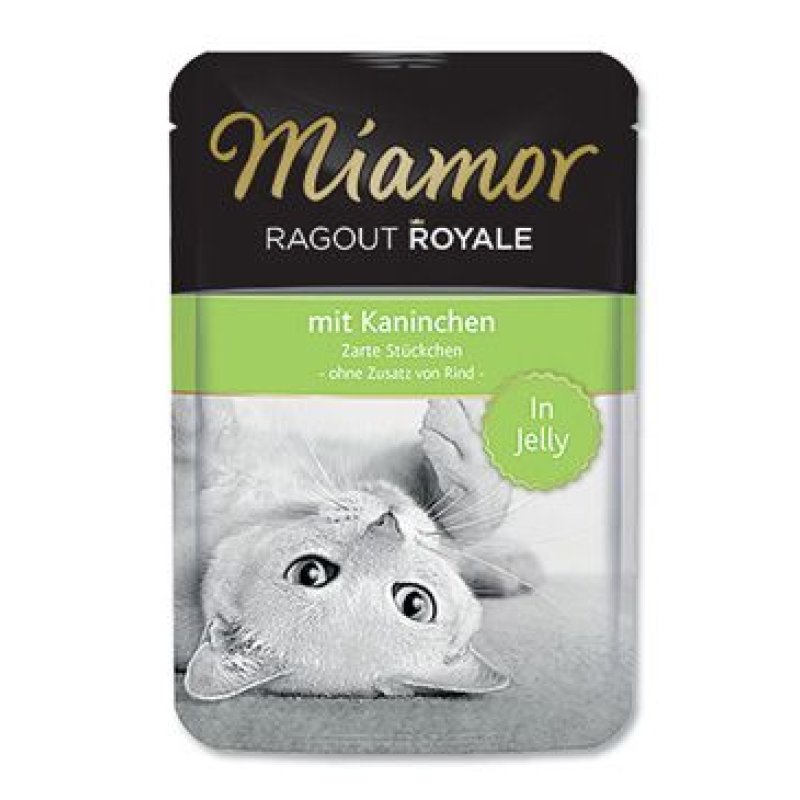 Miamor Cat Ragout kapsa králík v želé 100 g