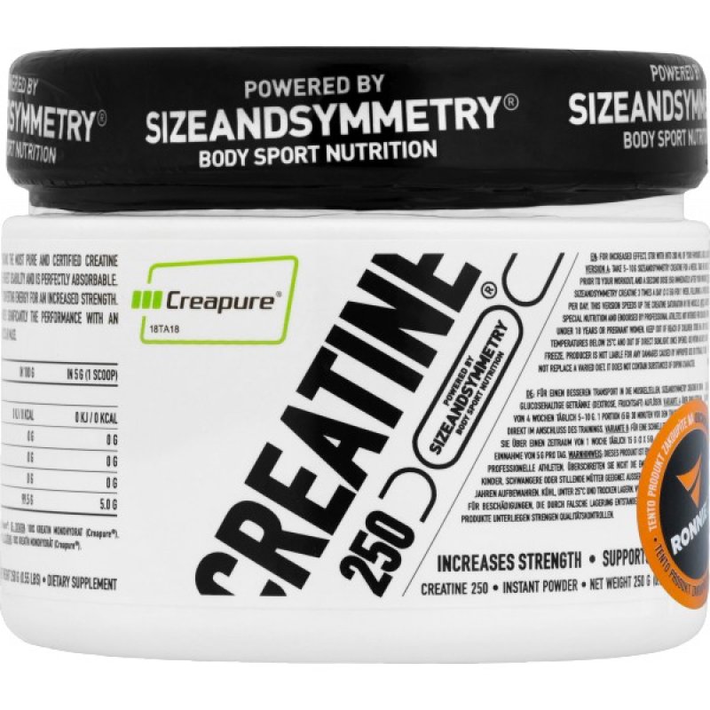 Sizeandsymmetry Creatine Creapure 250 g