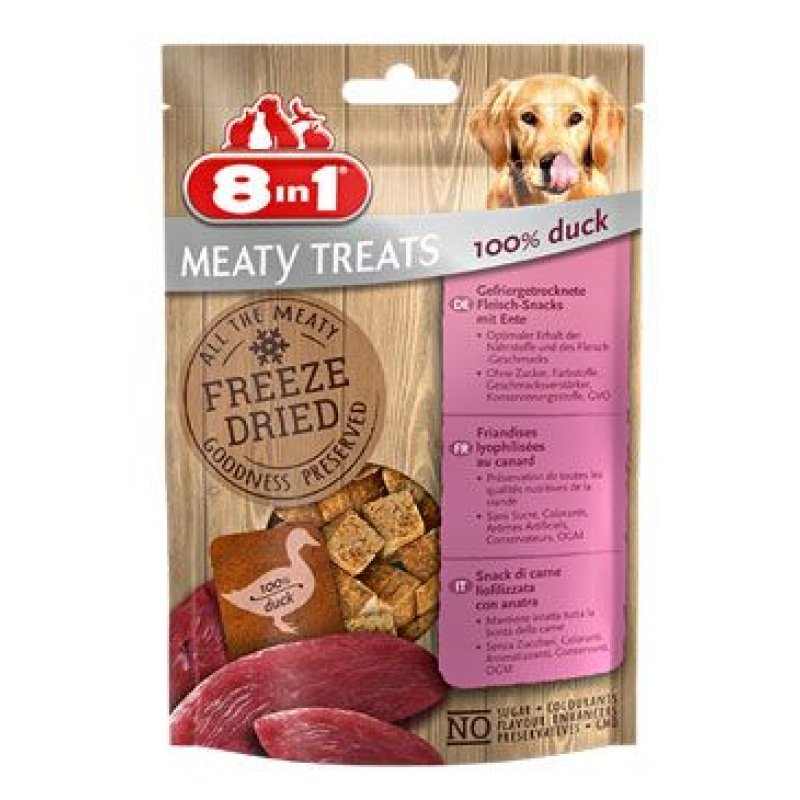 8in1 Meaty Treats FD Duck 50 g