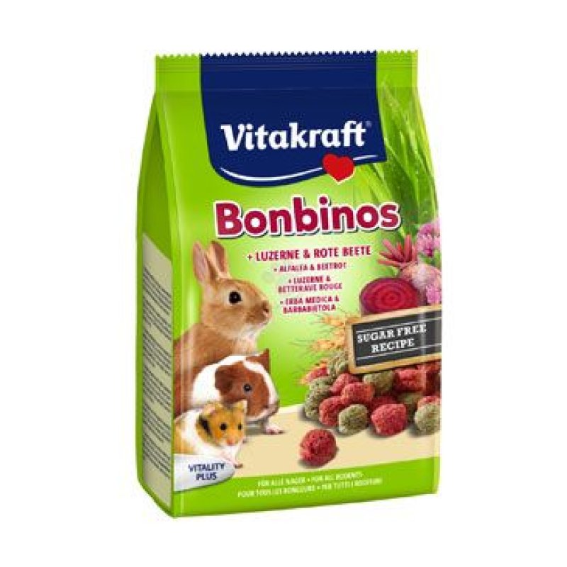 Vitakraft all Rodent poch. BonBinos Rote Bete 40 g