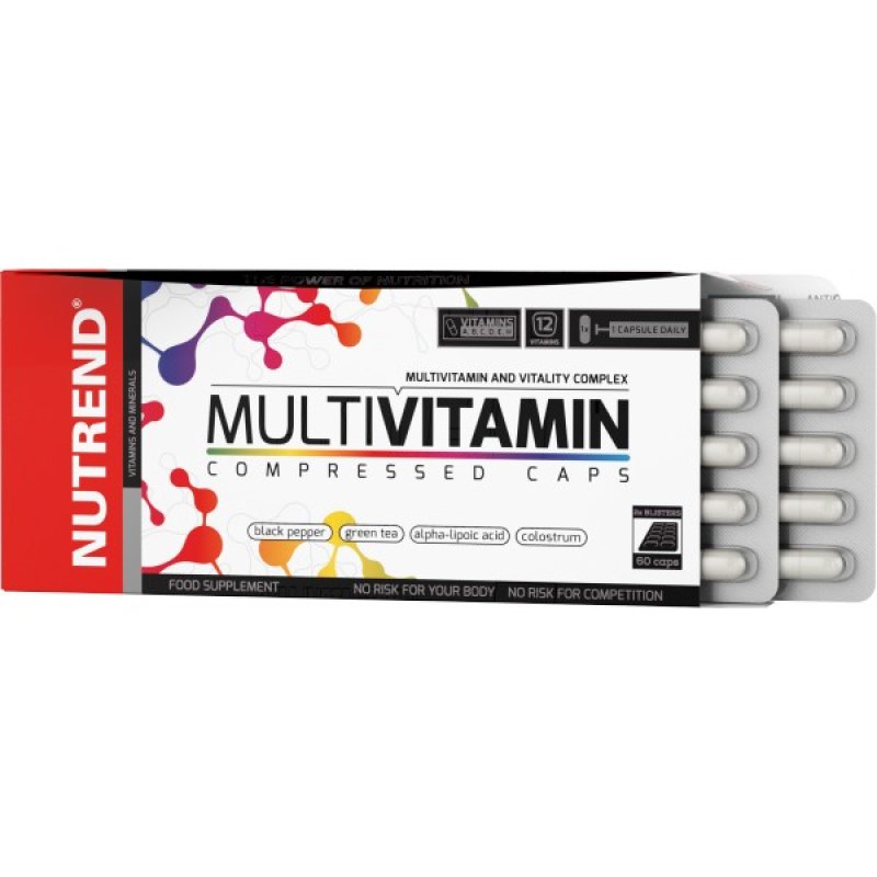 Nutrend Multivitamin Compressed Caps - 60 cps