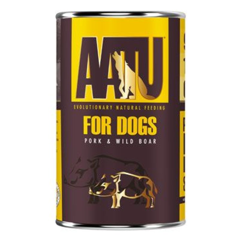 AATU Dog Wild Boar n Pork konz. 400 g