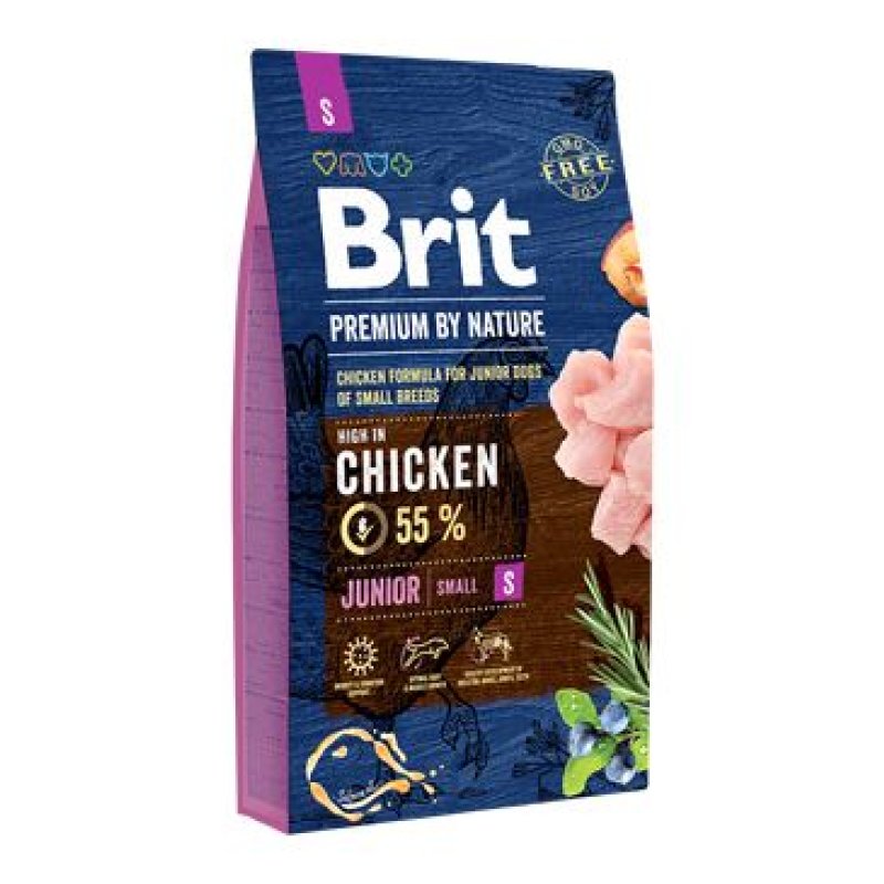 Brit Premium Dog by Nature Junior S 8 kg