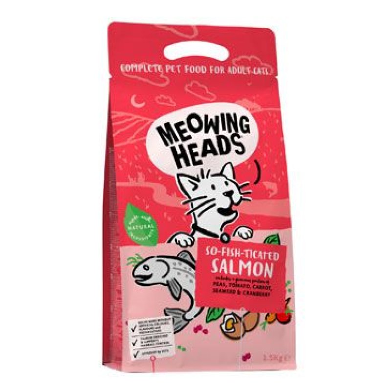 MEOWING HEADS So-fish-ticated Salmon 1,5 kg