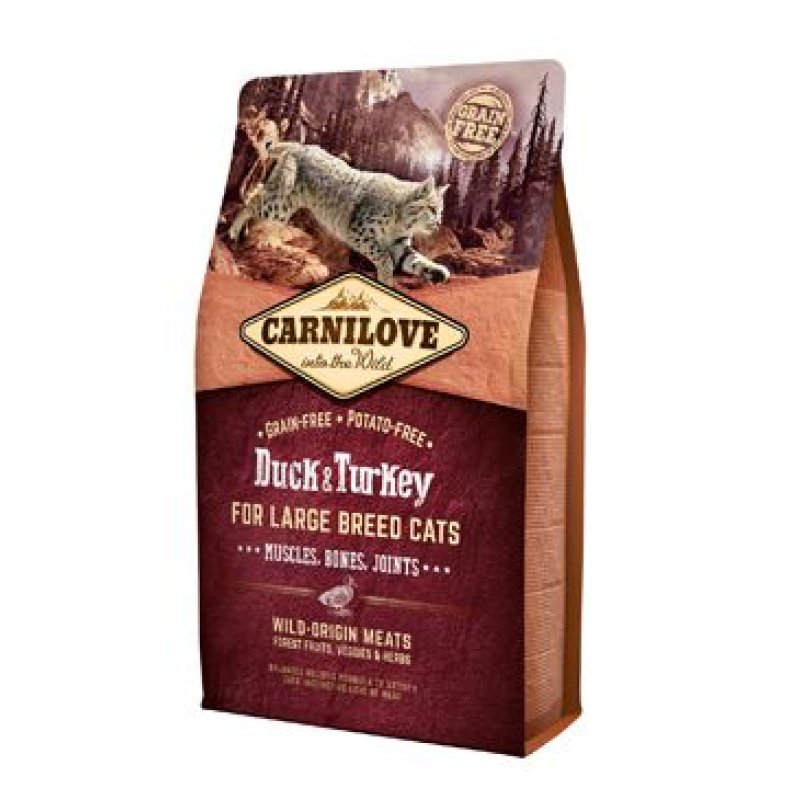 Carnilove Cat LB Duck & Turkey Muscles, Bones, Joints 2 kg