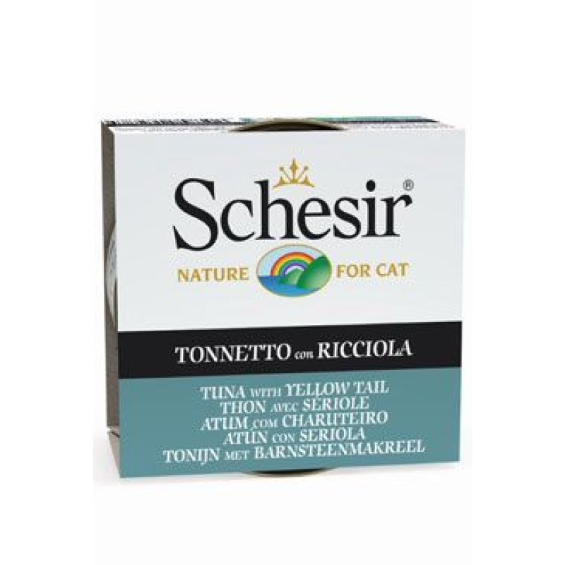 Schesir Cat konz. Adult tuňák/kranas 85 g