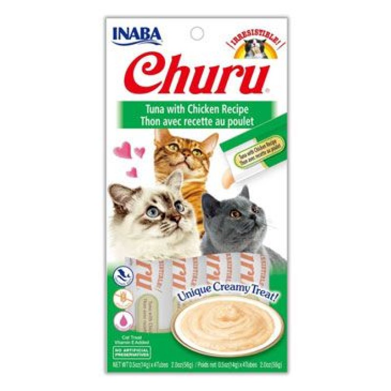 Churu Cat Purée Tuna with Chicken 4 x 14 g