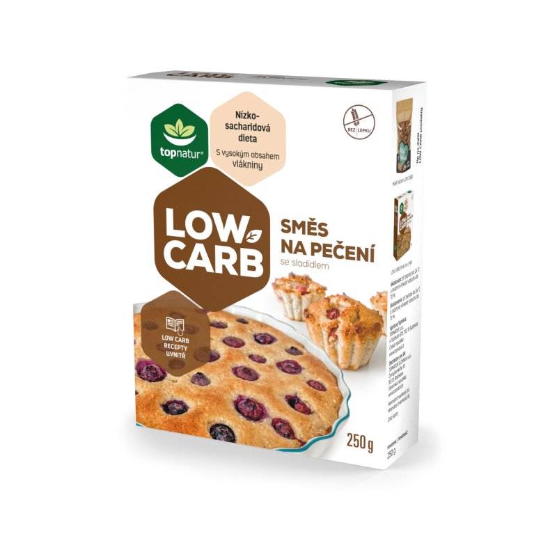 Topnatur LOW CARB Směs na pečení 250 g