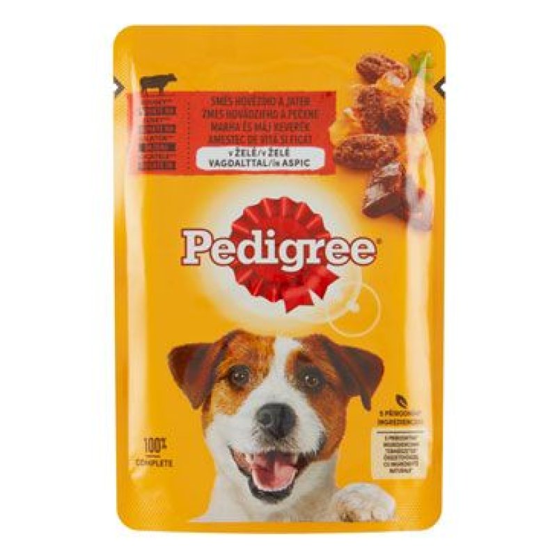 Pedigree kapsa Adult hovězí v želé 100 g