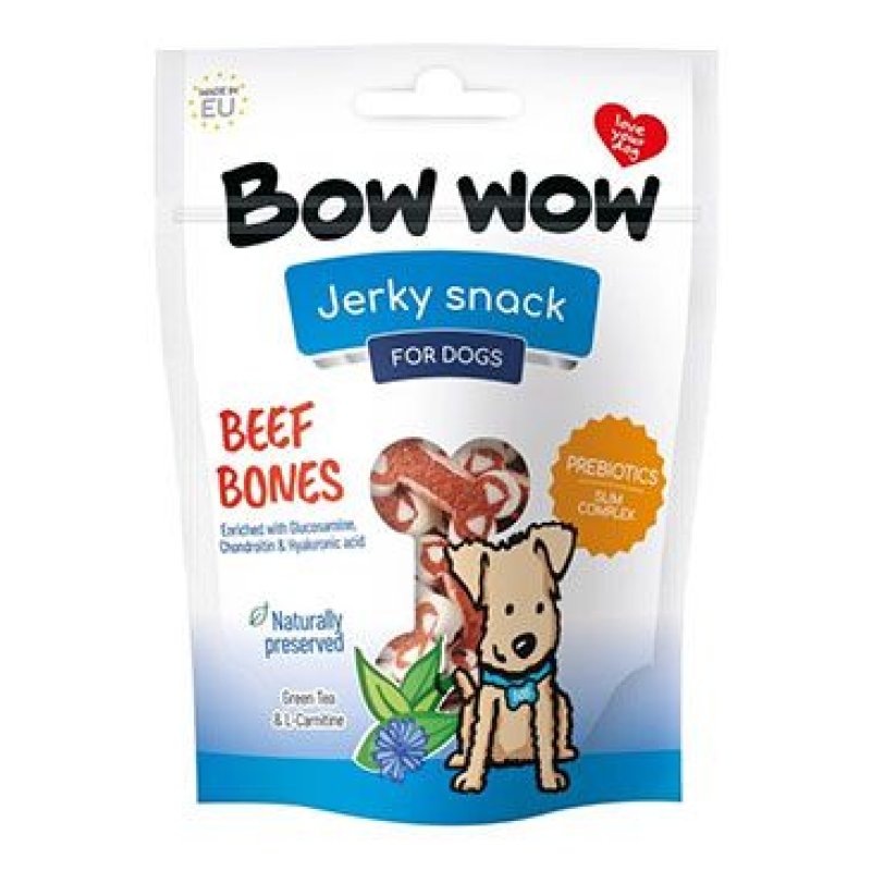 Bow wow poch. Hovězí kostičky 80 g