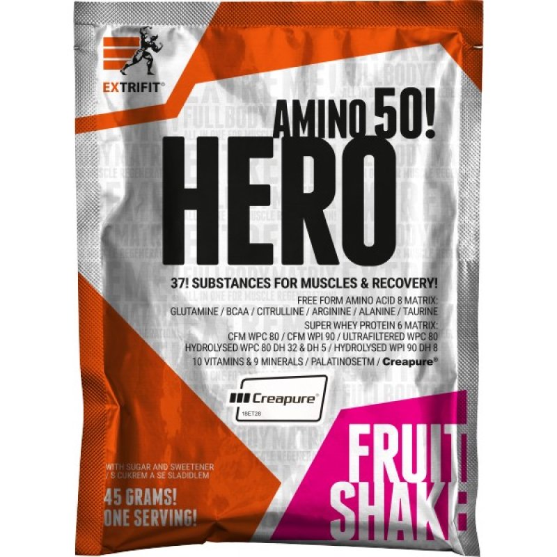 Extrifit Hero - 45 g, ledová káva