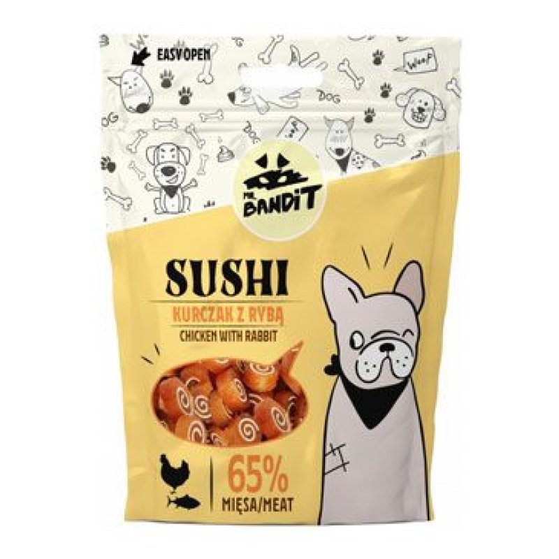 VetExpert Mr.Bandit SUSHI kuře a ryba 80 g